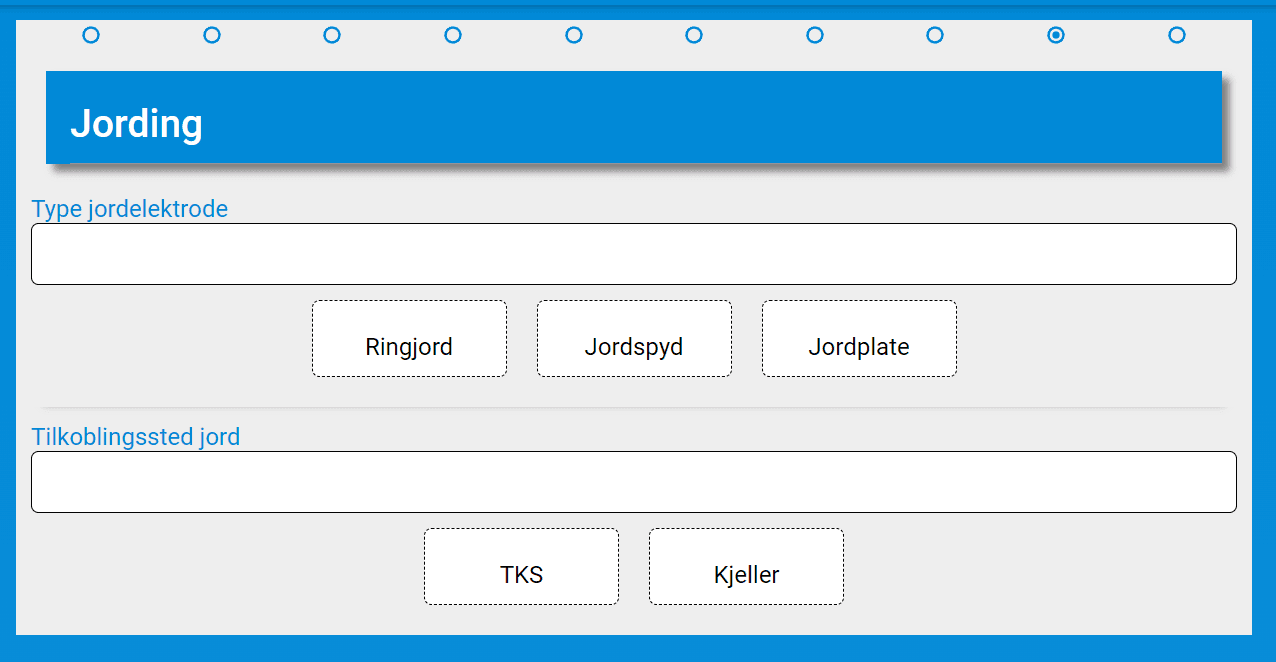 Kursfortegnelse opprettelse av skap, nettsystem